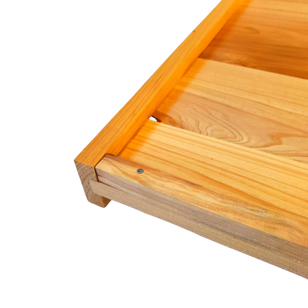 10-Frame Cypress Solid Bottom Board