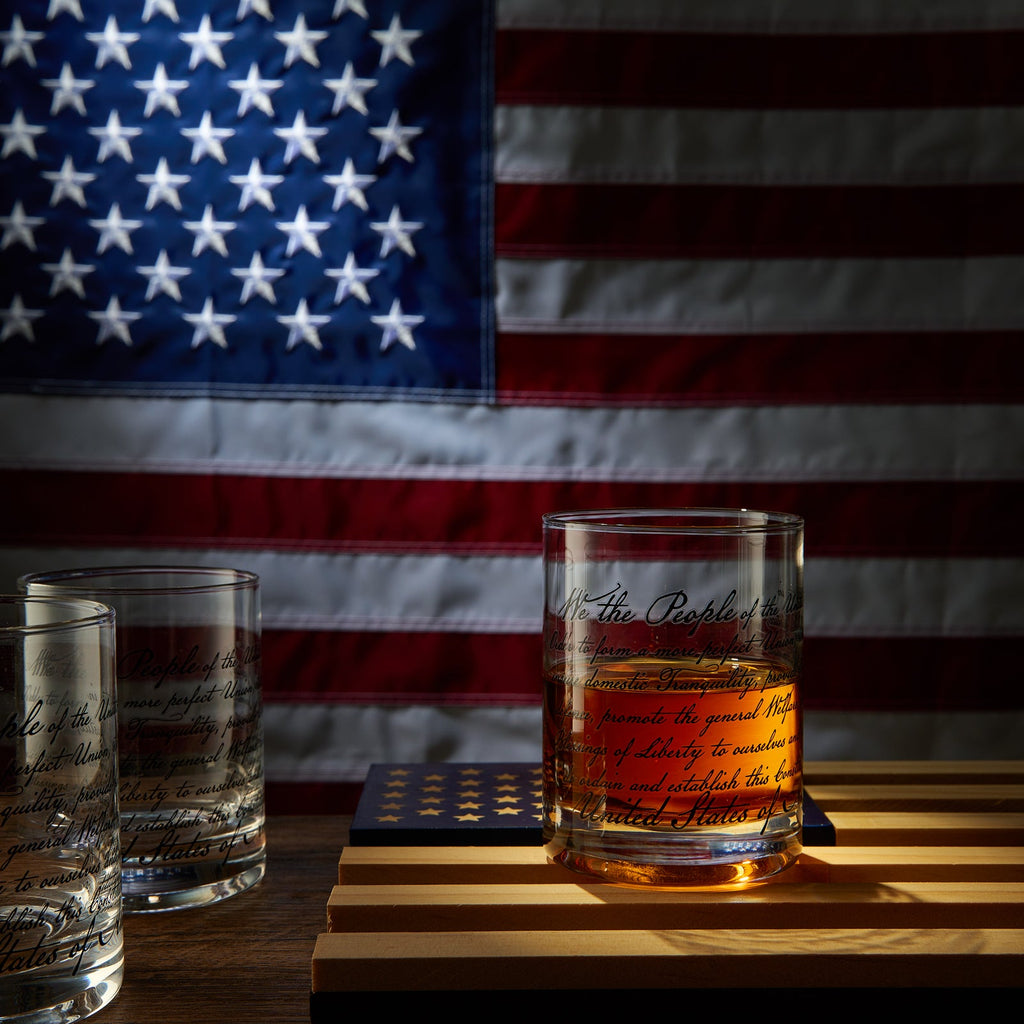 Whiskey Glasses – United States Constitution