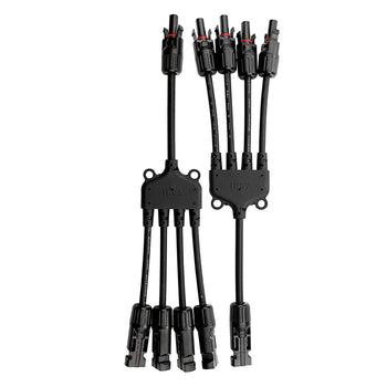 4 to 1 Solar Branch Connectors MMMMF+FFFFM Pair by ACOPOWER