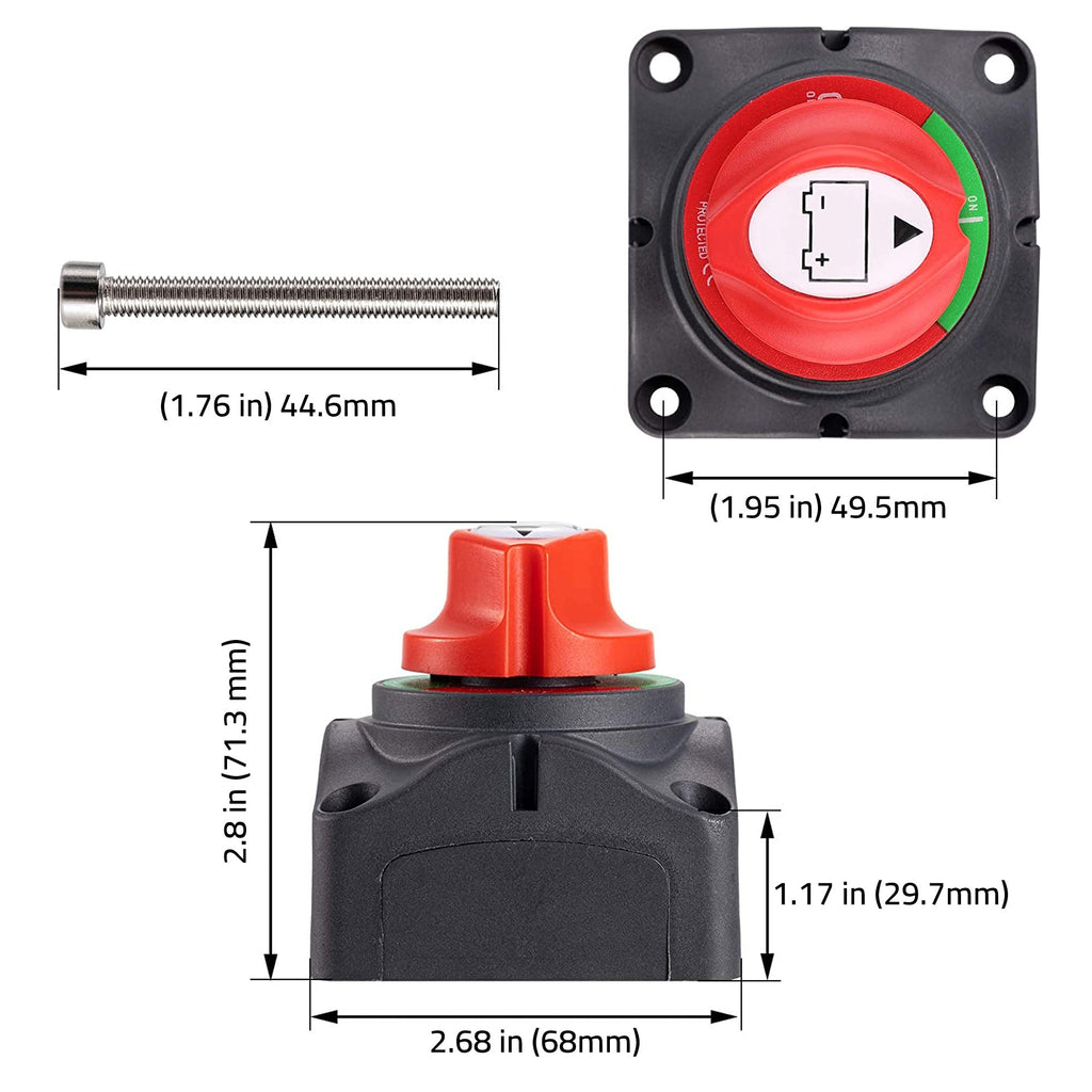12-48V Battery Power Switch by ACOPOWER