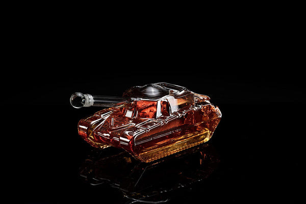 Tank Whiskey Decanter - Military Veteran Gifts - 1000ml