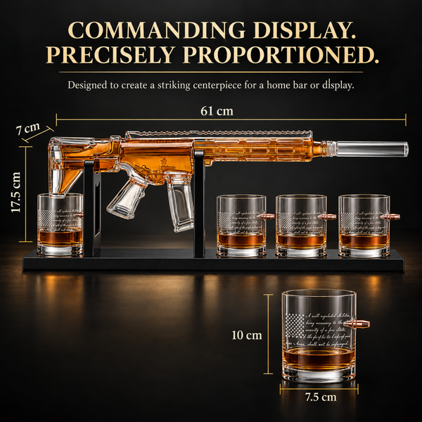 Gifts For Men Dad 1000 Ml Whiskey Decanter Set With 4 Glasses Unique Anniversary Bir