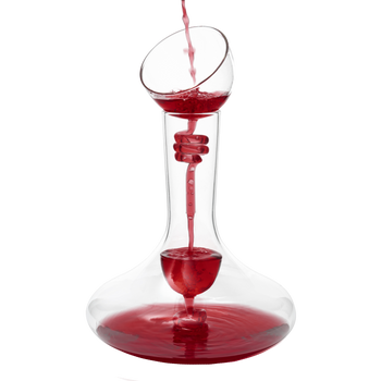 Wine Tower Decanting & Aerator Set - 2 Aerating Parts