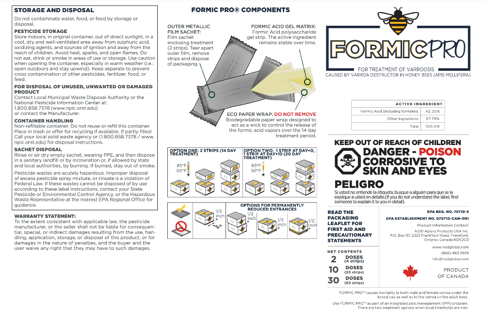 Formic Pro Varroa Mite Treatment