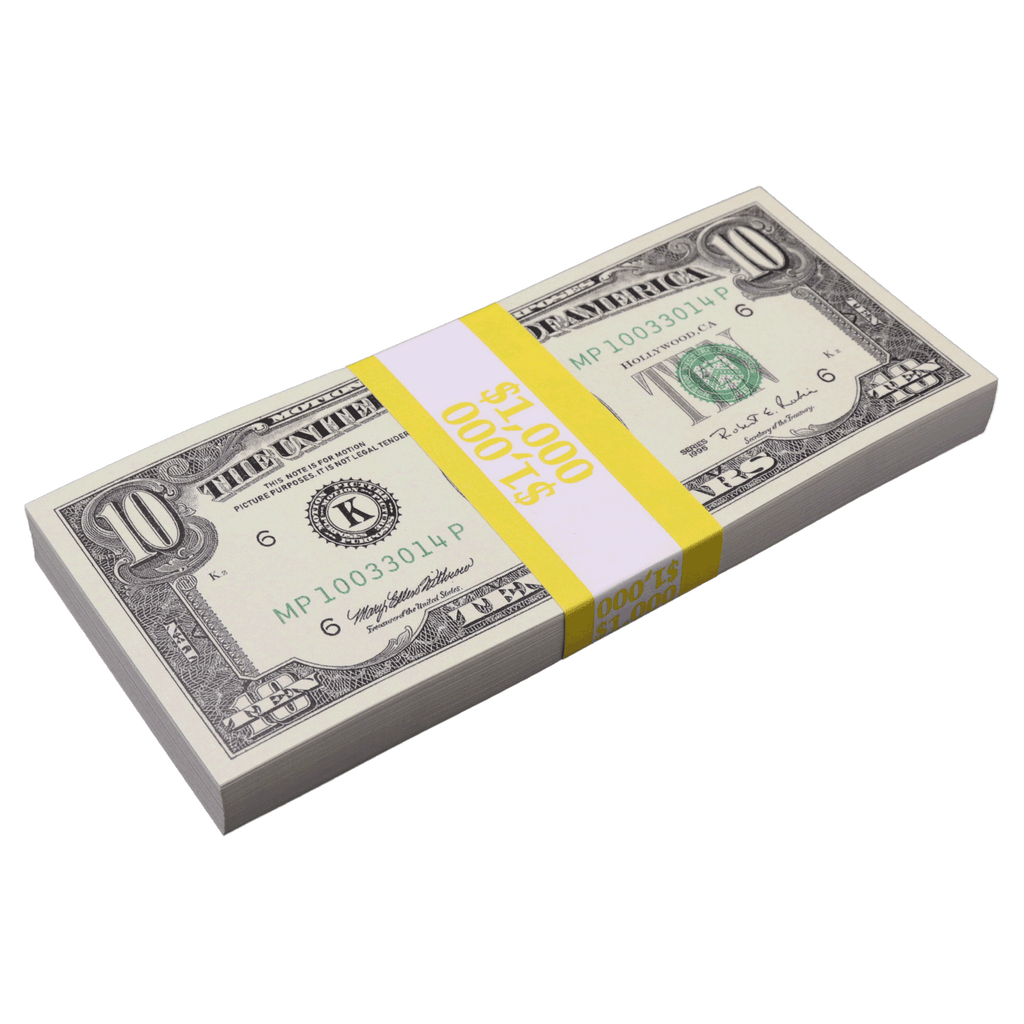 $1,000 Full Print 1990 Series Stack
