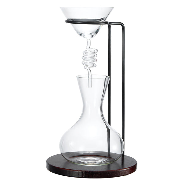 Wine Tower Decanting & Aerator Set by The Wine Savant - Unique Wine Decanter