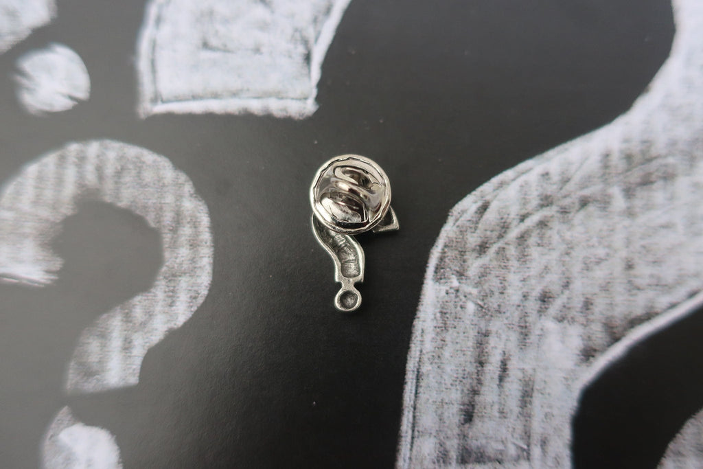 Question Mark Lapel Pin