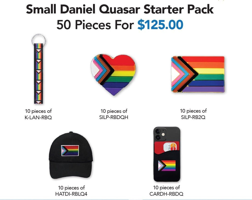 Daniel Quasar Starter Pack Bundle (Small - 50 Pieces)