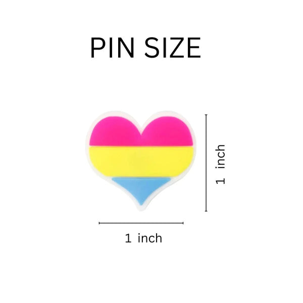 Gay Pride Silicone Pin Variety Pack Bundle (100 Pieces)