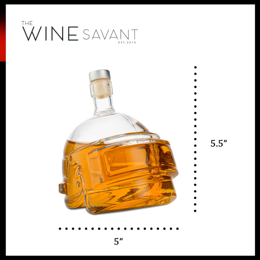PUBG Helmet Decanter The Wine Savant - 750ml