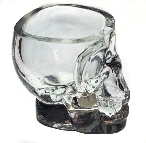 Monkey and Heroes Extra Large Skull Shot Glasses Set of 4