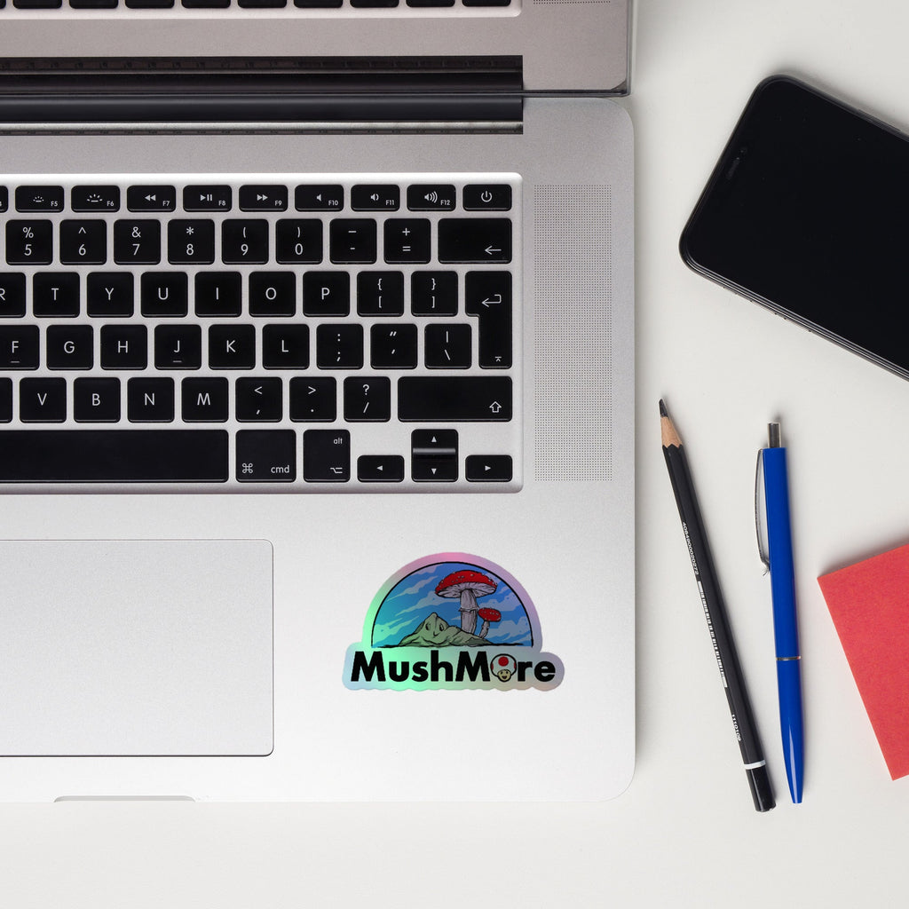 Mushmore Holographic stickers