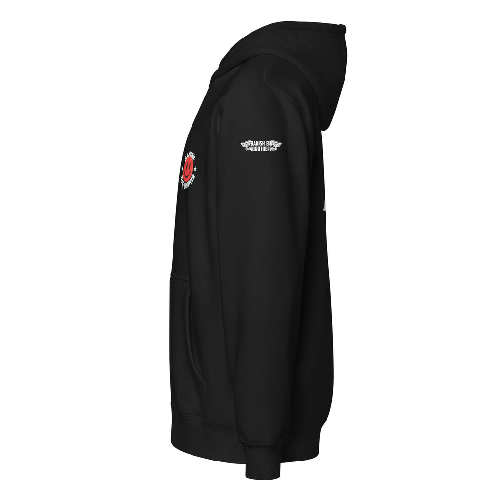 Banish Big Brother Deluxe Zip-Up Hoodie (Dark)