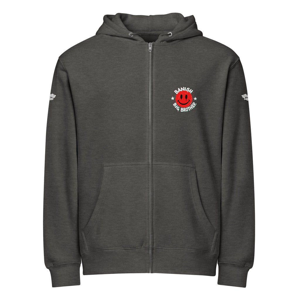 Banish Big Brother Deluxe Zip-Up Hoodie (Dark)