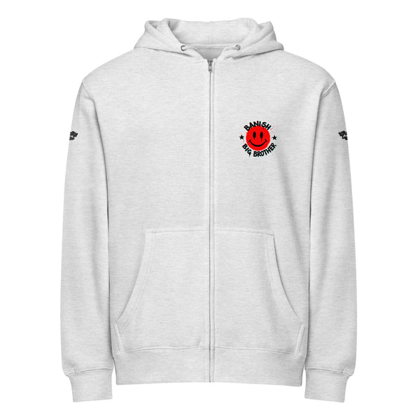 Banish Big Brother Deluxe Zip-Up Hoodie (Light)
