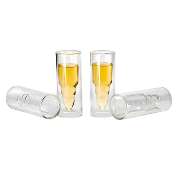 50 Caliber Shot Glasses Set - Set of 4