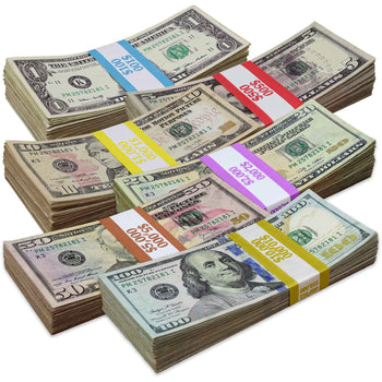 All Denomination RealAged® Full Print New Series Stacks Pack