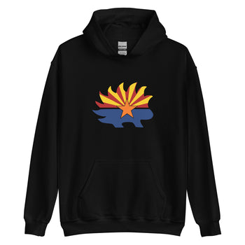 Arizona Libertarian Party Porcupine Unisex Hoodie - Proud Libertarian - Libertarian Party of Arizona