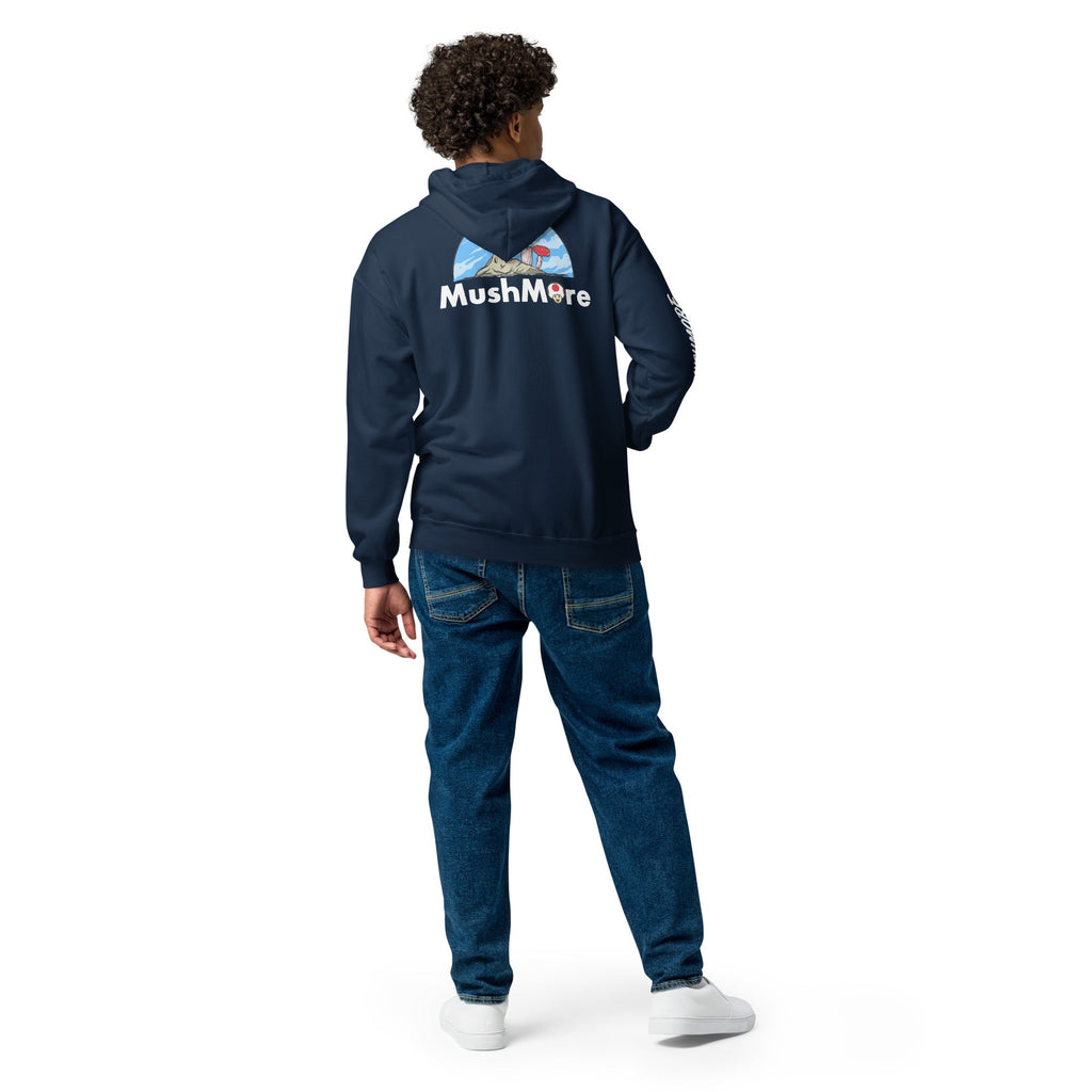 Mushmore Unisex heavy blend zip hoodie