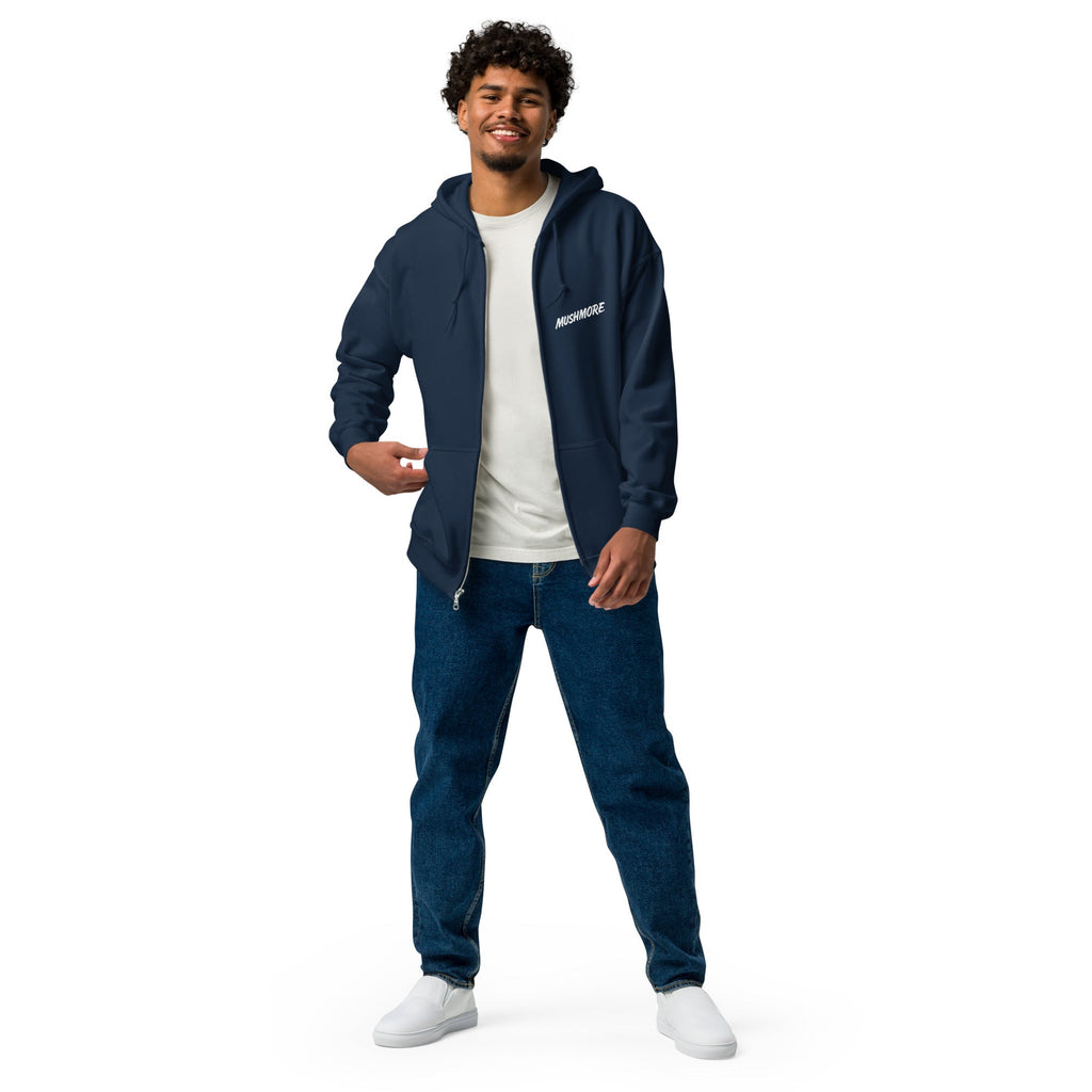 Mushmore Melvin Unisex heavy blend zip hoodie