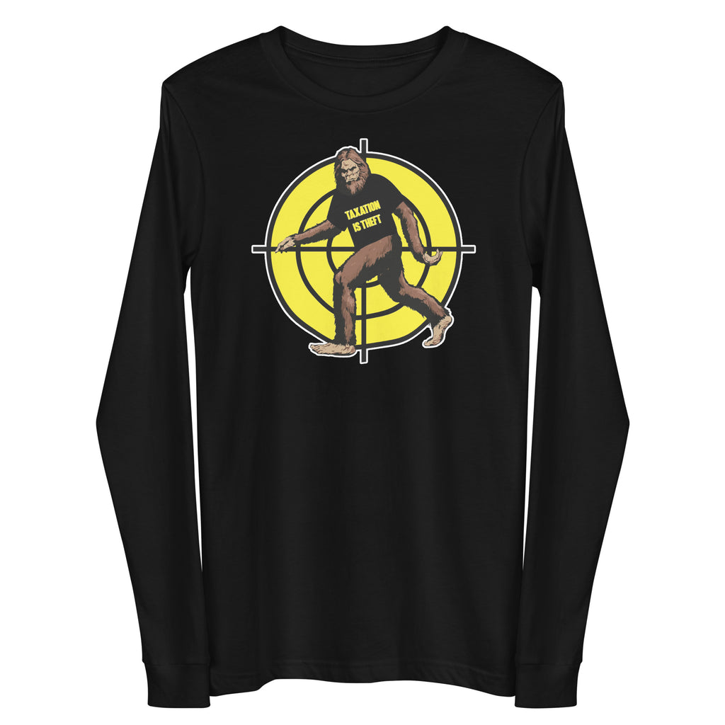 Not a Real Podcast - Taxation is theft Long Sleeve Tee - Proud Libertarian - Not a Real Podcast
