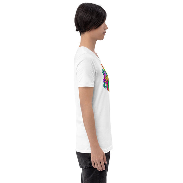 Mushmore Spring Garden Unisex t-shirt