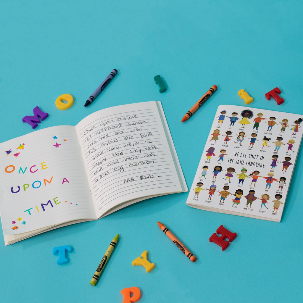 Smiles Notebook by Worldwide Buddies
