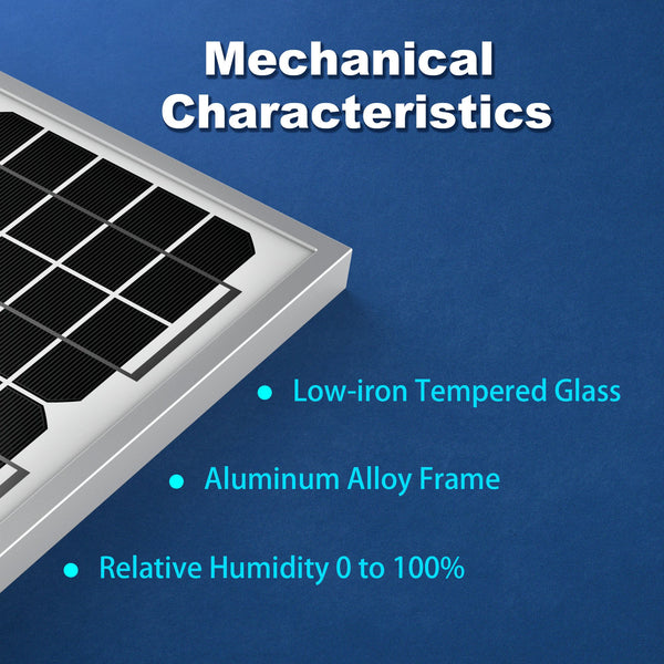 10 Watts Mono Solar Panel, 12V by ACOPOWER - Proud Libertarian - ACOPOWER
