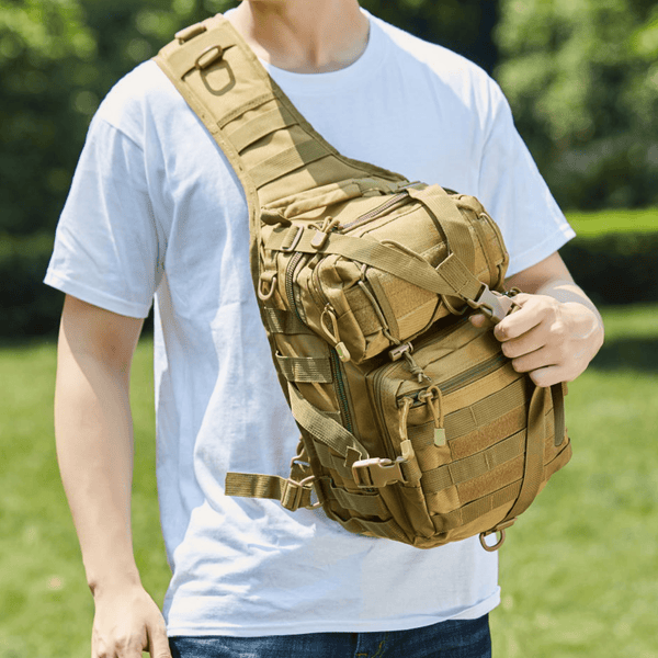 Tactical Military Medium Sling Range Bag by Jupiter Gear - Proud Libertarian - Jupiter Gear