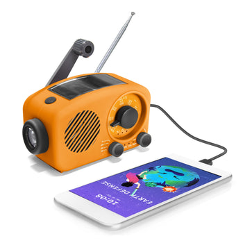 Mentor Weather Radio With Emergency Flashlight by VistaShops - Proud Libertarian - VistaShops