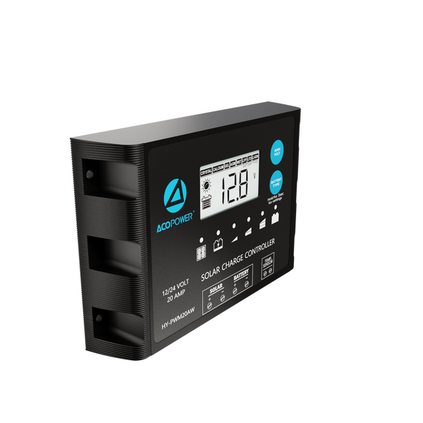 Waterproof ProteusX 20A PWM Solar Charge Controller with Alligator Clips and MC4 Connectors by ACOPOWER - Proud Libertarian - ACOPOWER