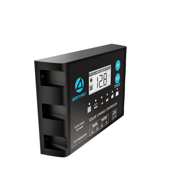 Waterproof ProteusX 20A PWM Solar Charge Controller with Alligator Clips and MC4 Connectors by ACOPOWER - Proud Libertarian - ACOPOWER