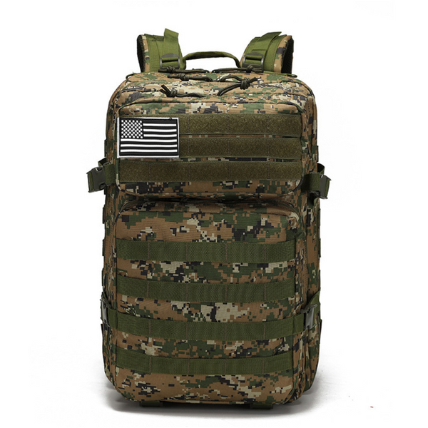 Tactical Military 45L Molle Rucksack Backpack by Jupiter Gear - Proud Libertarian - Jupiter Gear