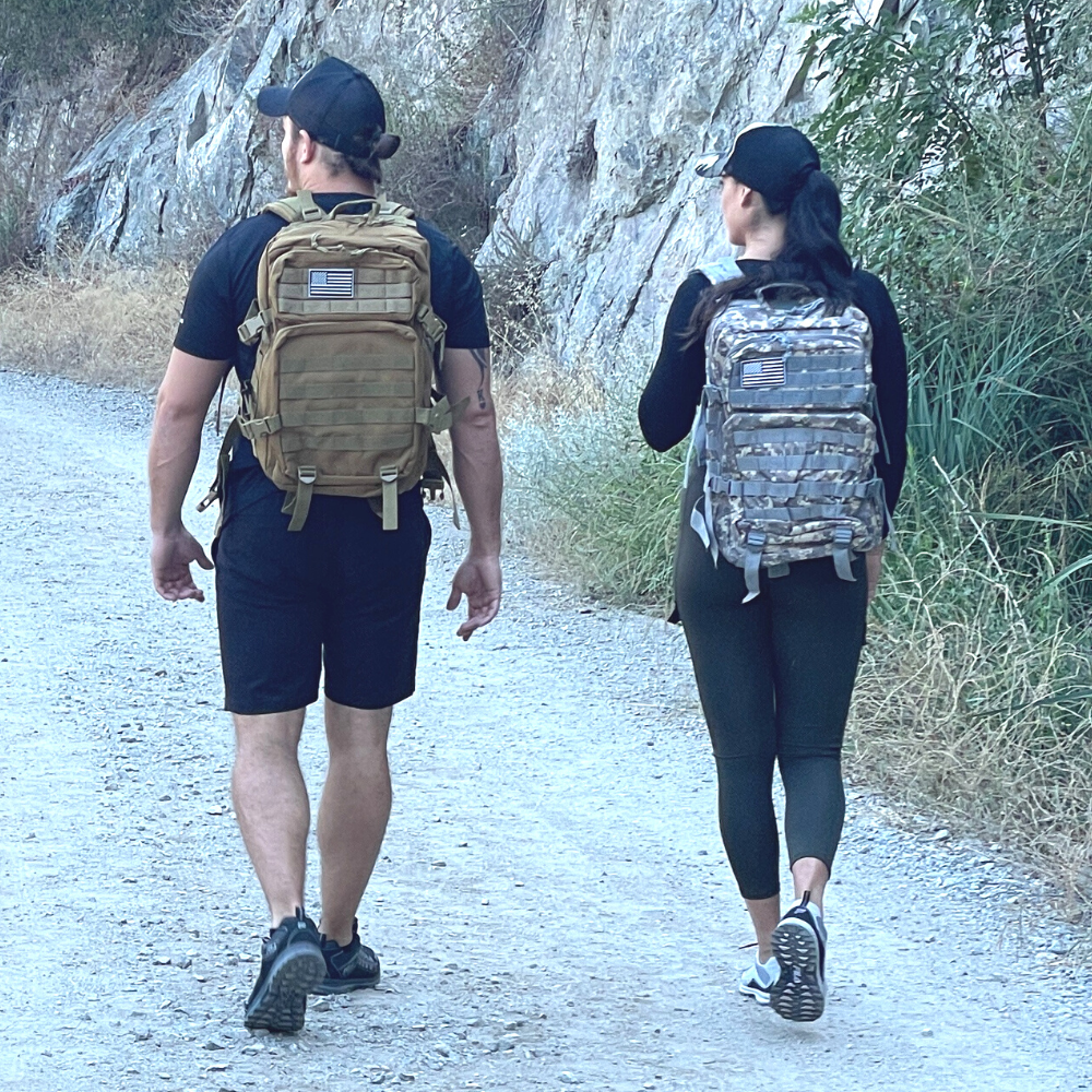 Tactical Military 45L Molle Rucksack Backpack by Jupiter Gear - Proud Libertarian - Jupiter Gear
