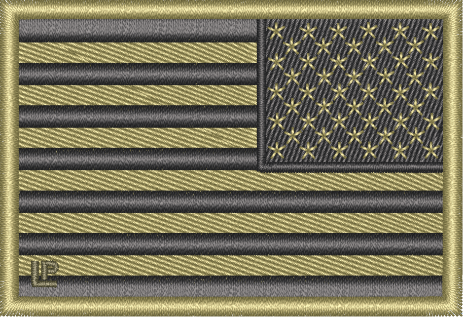 Historical Flag Morale Patch - Proud Libertarian - Proud Libertarian