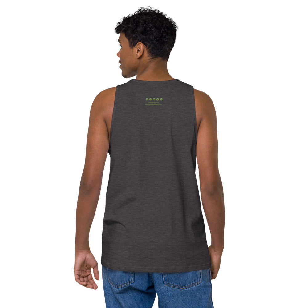 Fweedom Fighter Men’s premium tank top - Proud Libertarian - People for Liberty
