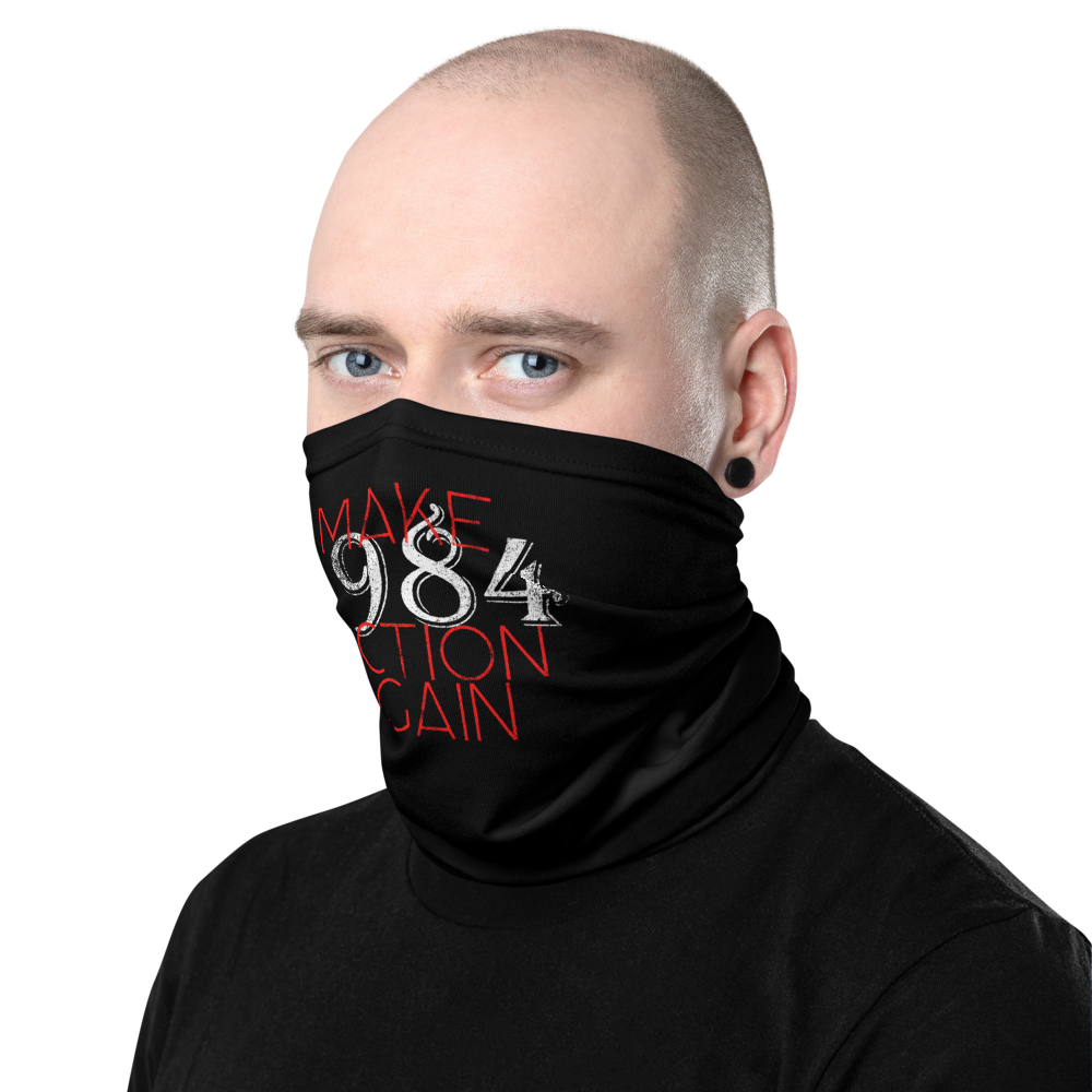 Make 1984 Fiction Again Facemask - Proud Libertarian - Proud Libertarian