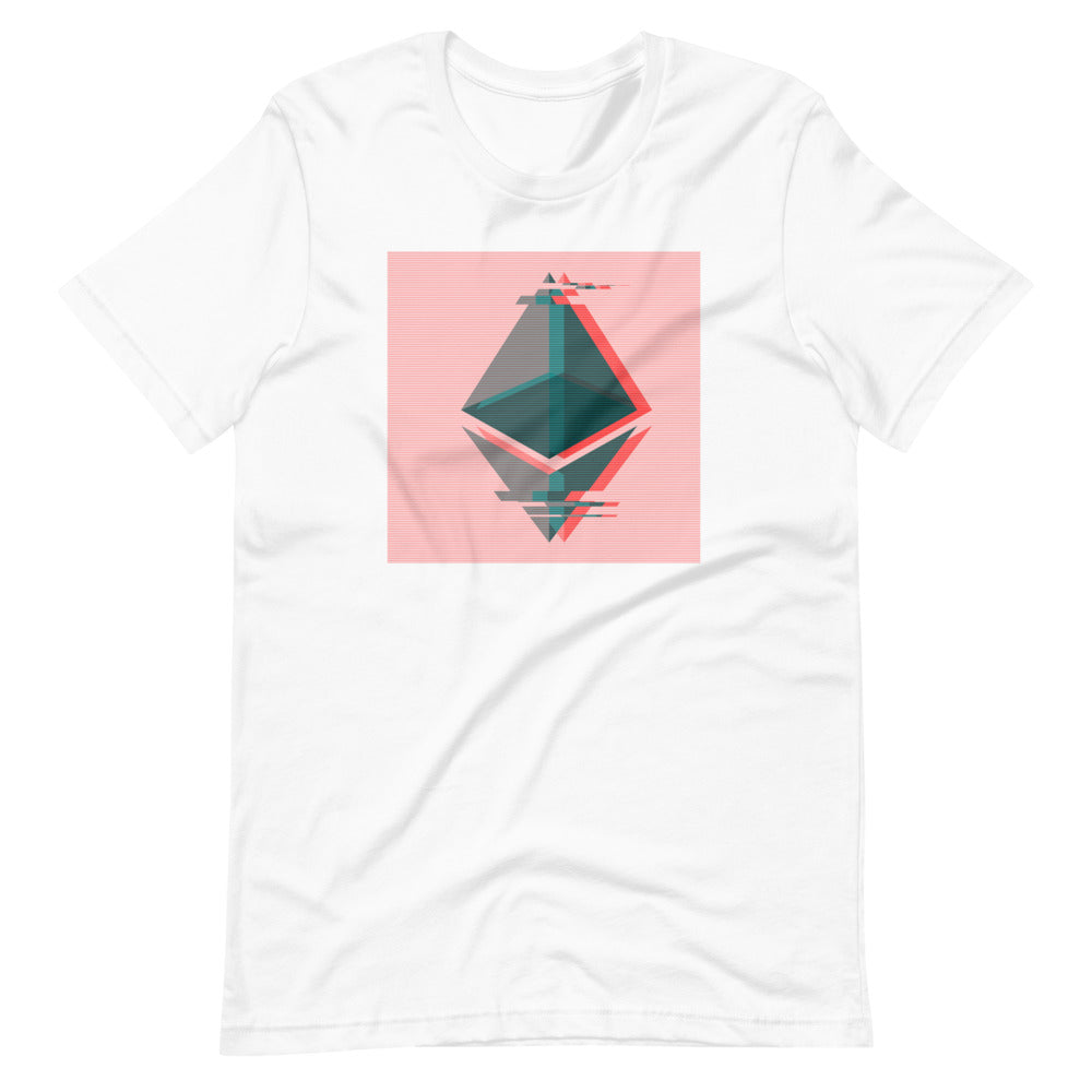 Ethereum3D Short-Sleeve Unisex T-Shirt - Proud Libertarian - Libertarian Frontier