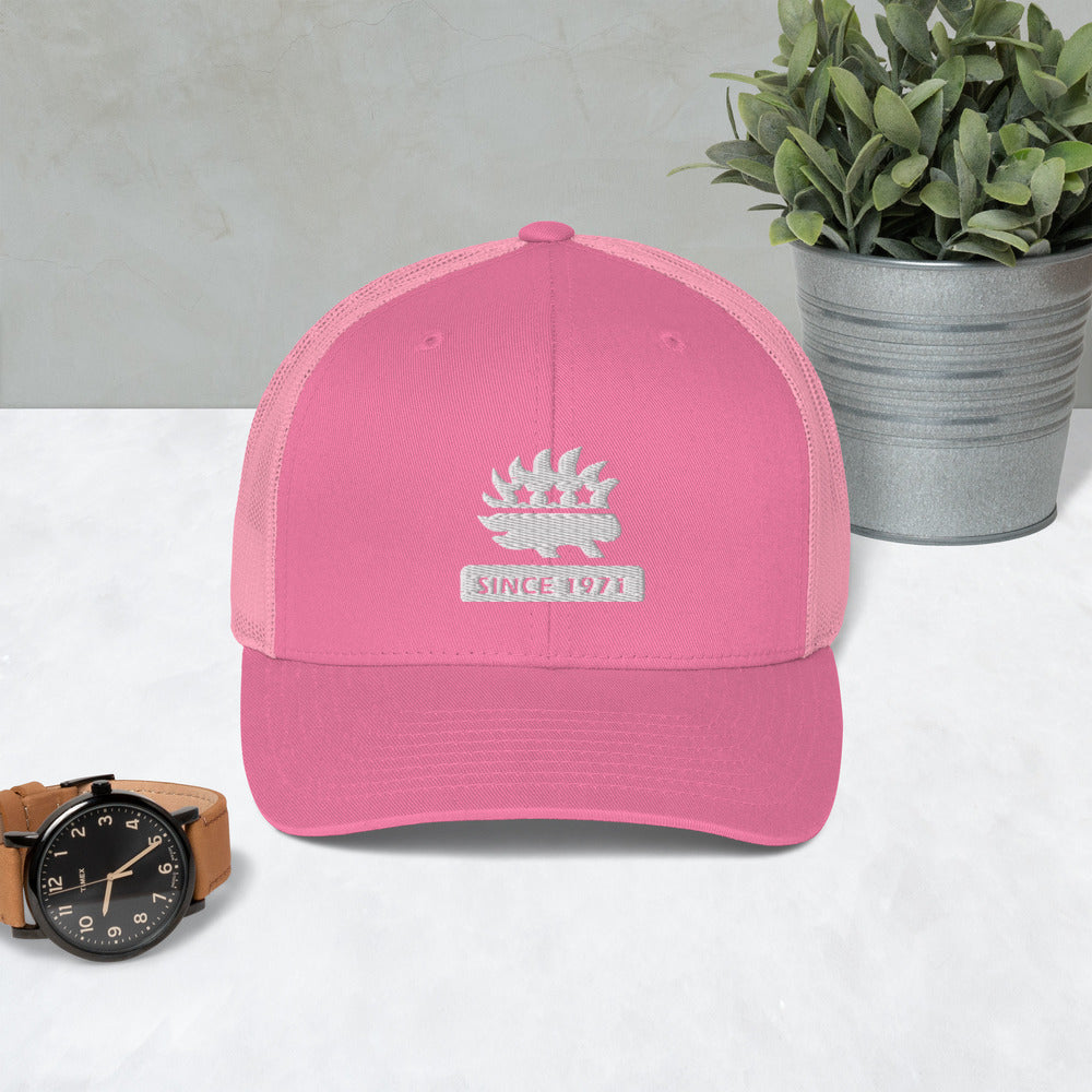 Libertarian Porcupine (Since 1971) Trucker Cap - Proud Libertarian - Proud Libertarian