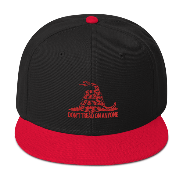 Don't Tread on Anyone Snapback Hat - Proud Libertarian - Proud Libertarian