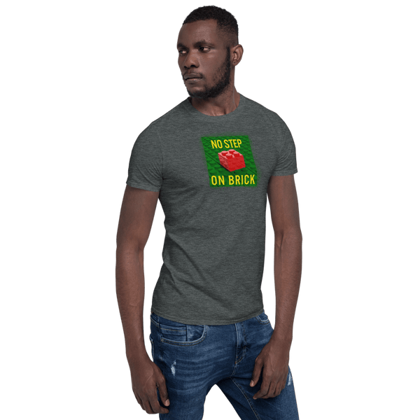 No Step on Brick (Don't Tread) Short-Sleeve Unisex T-Shirt - Proud Libertarian - Proud Libertarian