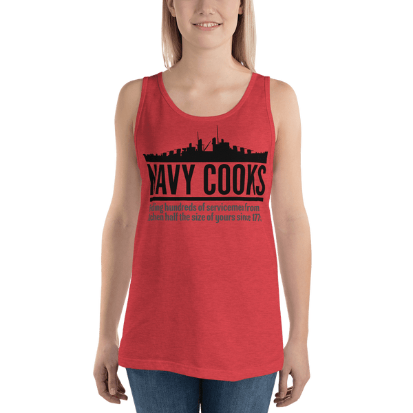 Navy Cooks Unisex Tank Top - Proud Libertarian - Expressman