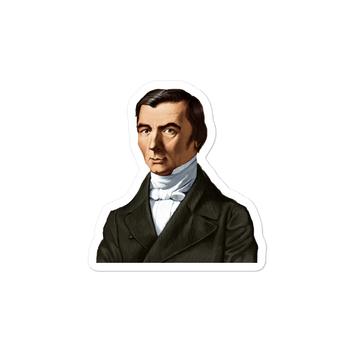 Frederic Bastiat Bubble-free stickers - Proud Libertarian - Proud Libertarian