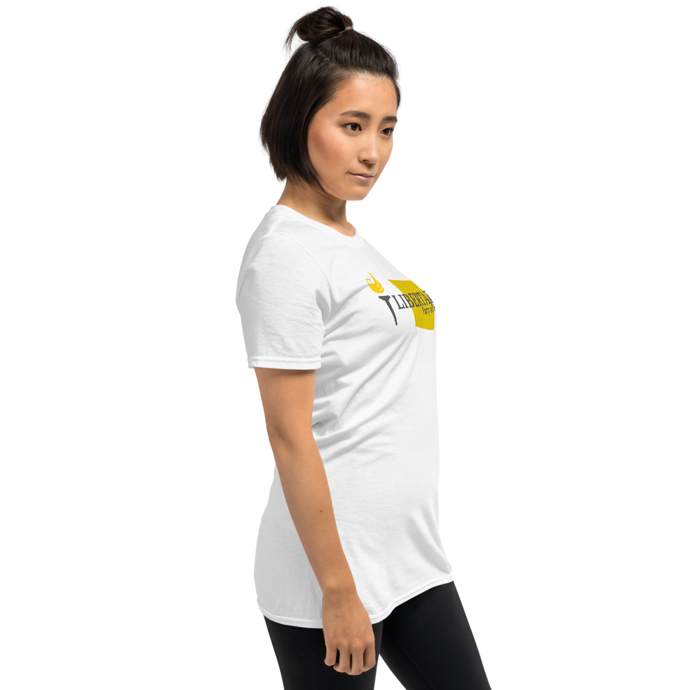 Libertarian Party of Wyoming Short-Sleeve Unisex T-Shirt - Proud Libertarian - Proud Libertarian