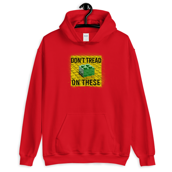 Don't Tread on These Bricks Unisex Hoodie - Proud Libertarian - Proud Libertarian
