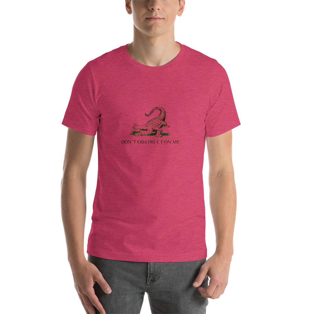ProudLibertarian Don't Obstruct on Me T-Shirt - Proud Libertarian