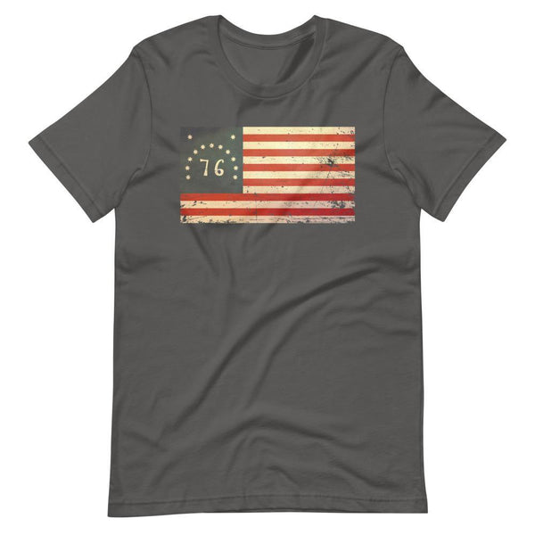 Bennington Vintage Short-Sleeve Unisex T-Shirt - Proud Libertarian - Libertarian Frontier