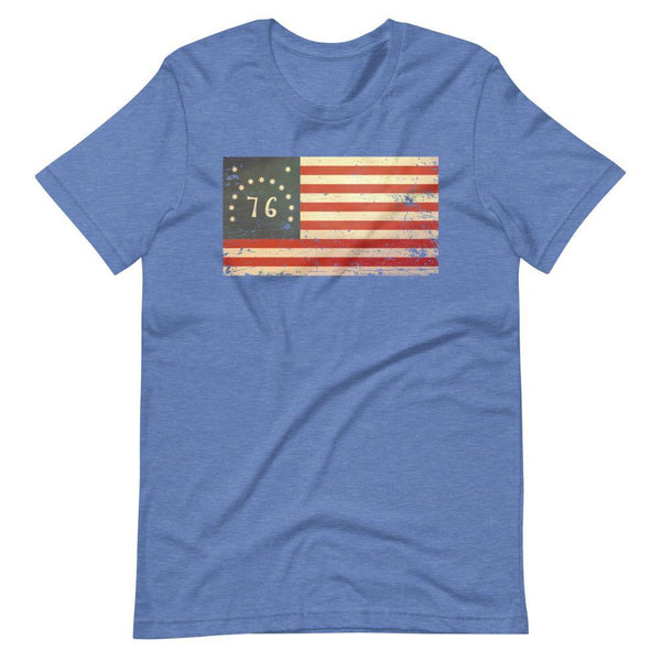 Bennington Vintage Short-Sleeve Unisex T-Shirt - Proud Libertarian - Libertarian Frontier